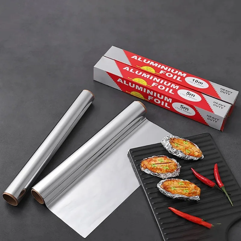Aluminum Foil Roll - Food Grade - for Air Fryer, Oven, Baking & Grilling