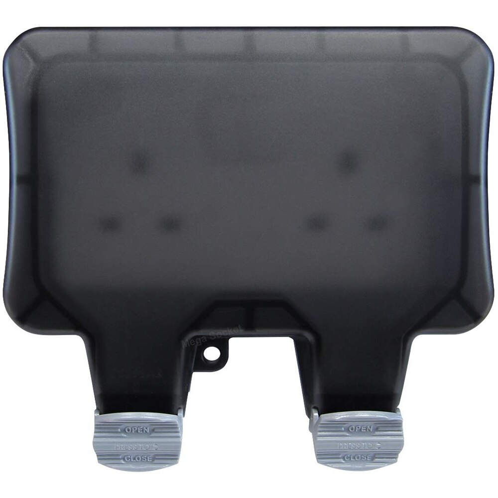 Electrical Wall Socket Waterproof Outdoor 13Amp Storm Switched 2 Gang UK IP66 Outside Use Masterplug Double Outlets