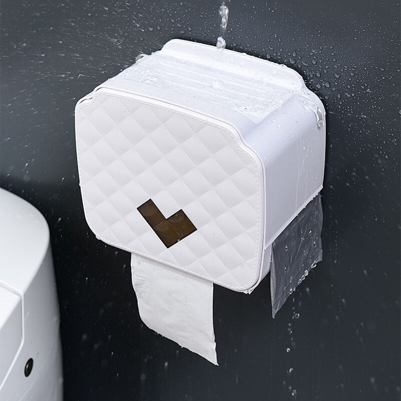 Portable Toilet Paper Holder Plastic Waterproof Paper Dispenser For Toilet Home Storage Box Bathroom Accessories