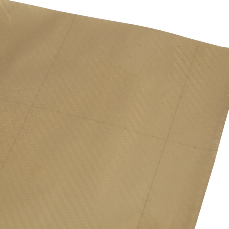 DIY 30x127 3D Carbon Fiber Decal Vinyl Film Wrap Roll Adhesive Car Sticker Sheet Gold