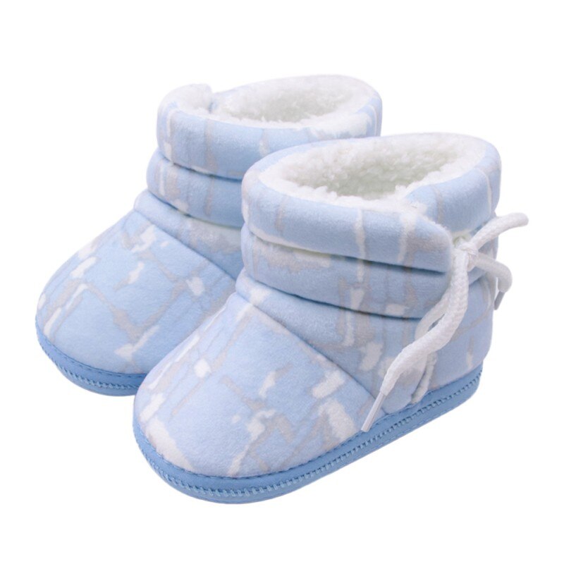 WEIXINBUY Super Warm Infant Soft Bottom Snow Boots Baby Boys Girls Winter Shoes Baby Prewalker
