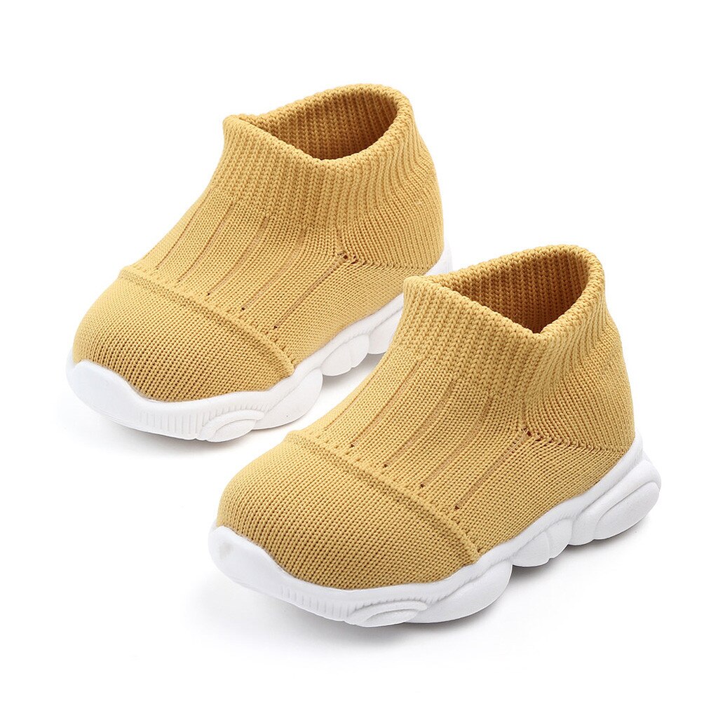 JAYCOSIN Baby Sneakers Mode Kinderen Platte Schoenen Infant Kids Baby Meisjes Jongens Solid Stretch Mesh Sport Run Sneakers Schoenen