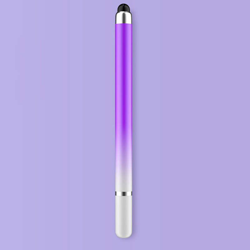 2 In 1 Stylus Pen For Cellphone Tablet Capacitive Touch Pencil For Universal Phone Drawing Screen Pencil: Red
