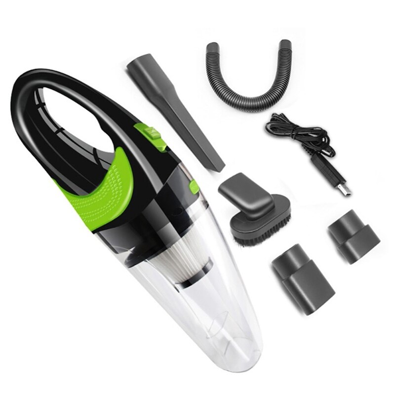 Aspiradora de coche aspiradora inalámbrica para coche potente 120W USB de mano aspiradora automática Robot inalámbrico aspiradora para ordenador de coche en casa aspiradora de mano aspiradora para auto: Wireless