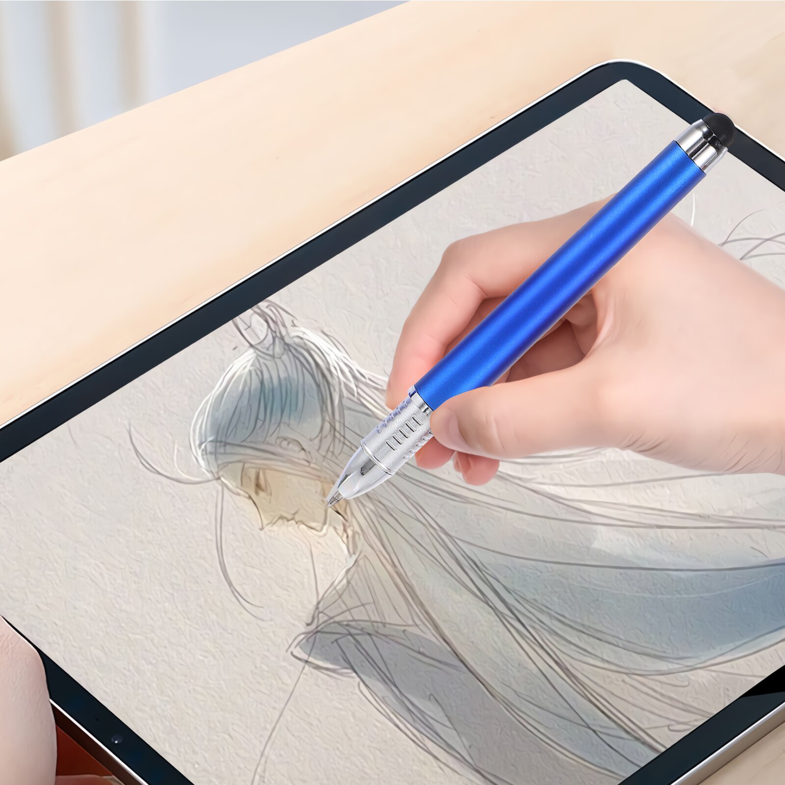 10Pcs Portable Tablet Pens Scratch-resistant Touchscreen Pencils Touchscreen Pens