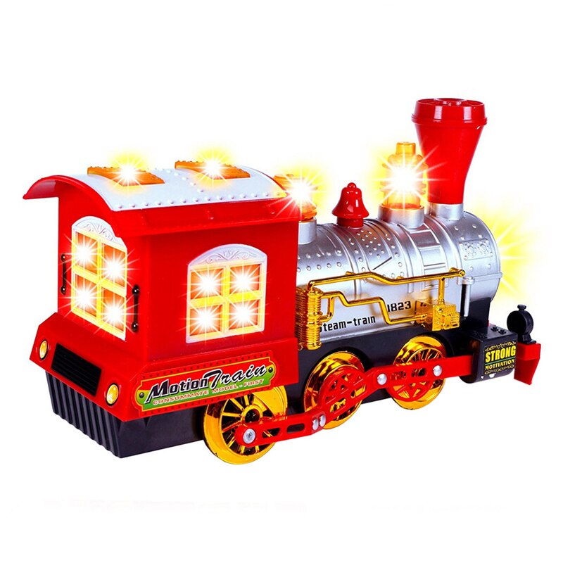 Magic Train Locomotive Engine Car Bubble Machine Toys Kids Bubble Toys Children Battery Make Light Sound Bubble Toys