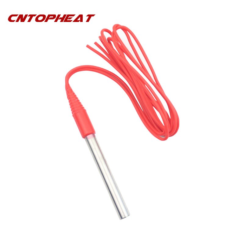 Cartouche chauffante 24V, avec câble étanche de 1M, élément chauffant tubulaire par Immersion, 50w/100w/200w/300w/400w