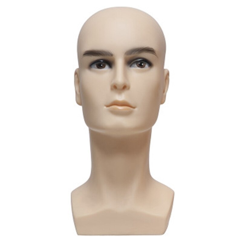 Mand mannequin dukke hoved sjove form show stand model kosmetologi herre hoved model
