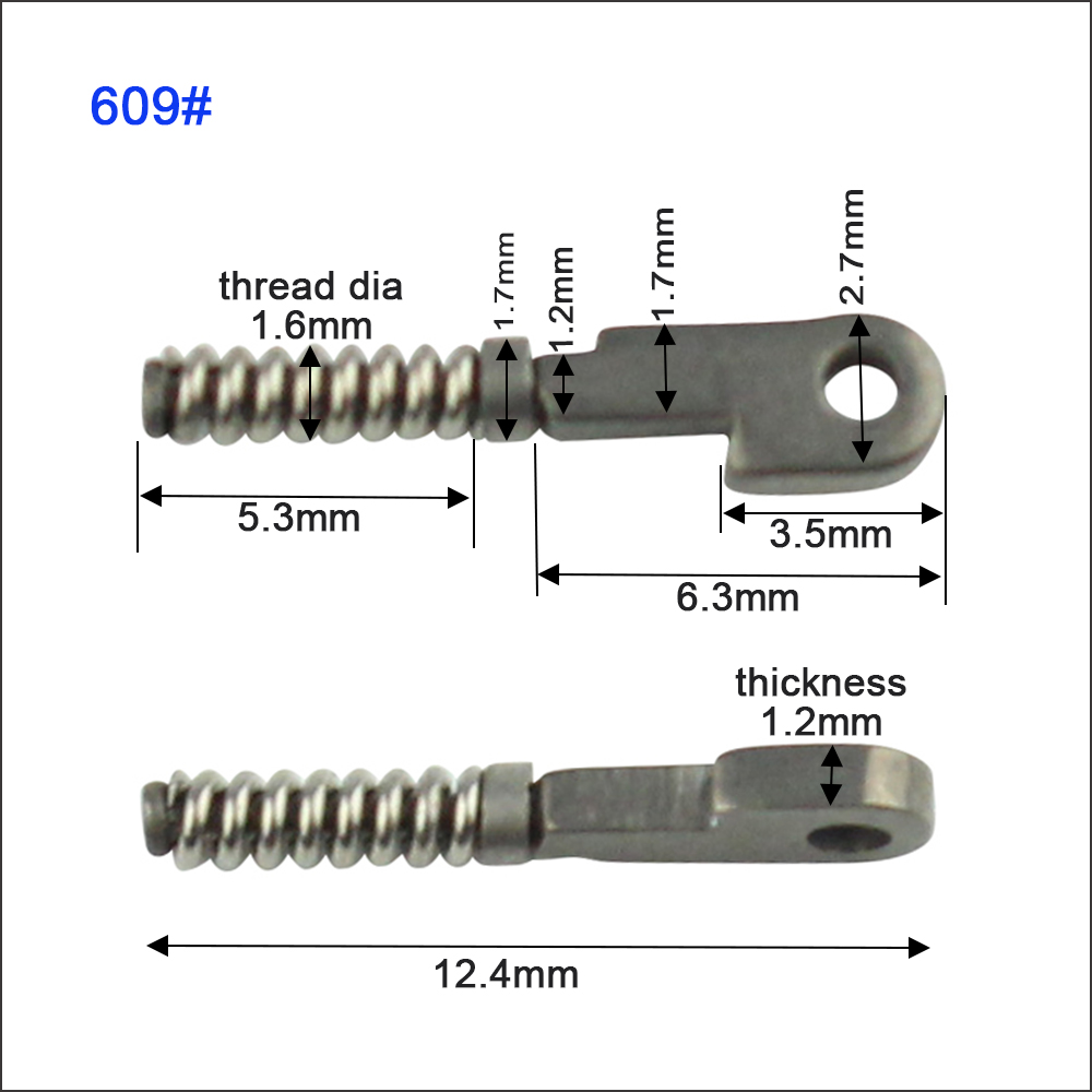 100 Stück Brillen-Federeinsatz, Brillenreparatur, biegen-BüGel, optischer Rahmen, kaputtes Ersatzteil, viele Größenoptionen