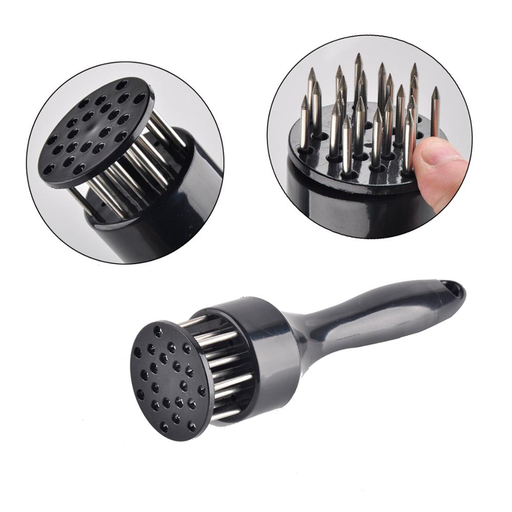 Agulha para amaciador de carne, para bife, utensílios de cozinha, atacado com 21 agulhas de amaciador de carne, agulha para beaf e churrasco