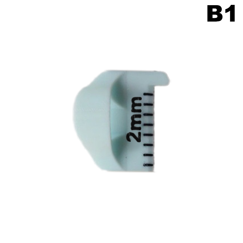 Sewing Needle Gauge Measuring Tool, Finger Ruler Sewing Template For Equal Stitches, Finger Protector, DIY Stitching Guide Tool: Dark Khaki