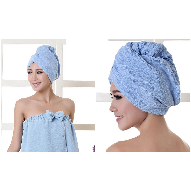Dikke microvezel zachte badhanddoek haar droog snel drogend damesbadhanddoek badgereedschap huishoudelijk product badhanddoek douchekap