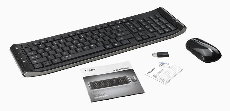MAORONG TRADING Multimedia wireless keyboard and mouse combo For Lenovo For Asus For DeLL For Acer AIO Computer Laptop desktop