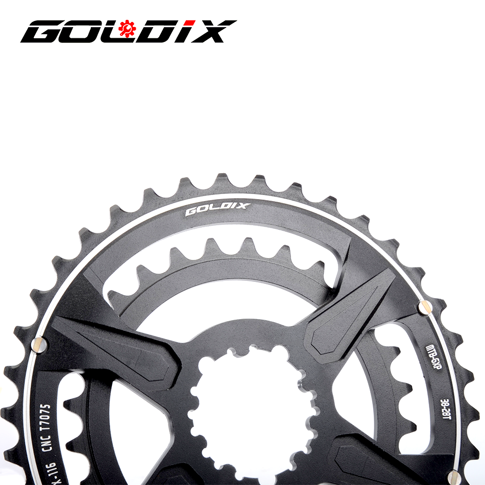 GOLDIX MTB GXP Bicycle Chainring Narrow Wide Mountain Bike Chainwheel 30T 32T 34T 36T 38T For SRAM GXP XX1 X9 XO X01 gx Eagle NX