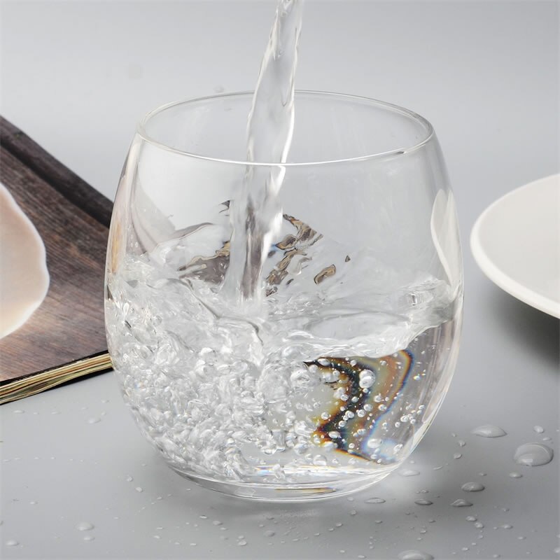300ml kleurrijke transparante glazen eierdopjes, koffiemelk, theemok, bier, water, drinkbeker, baraccessoires, drinkgerei