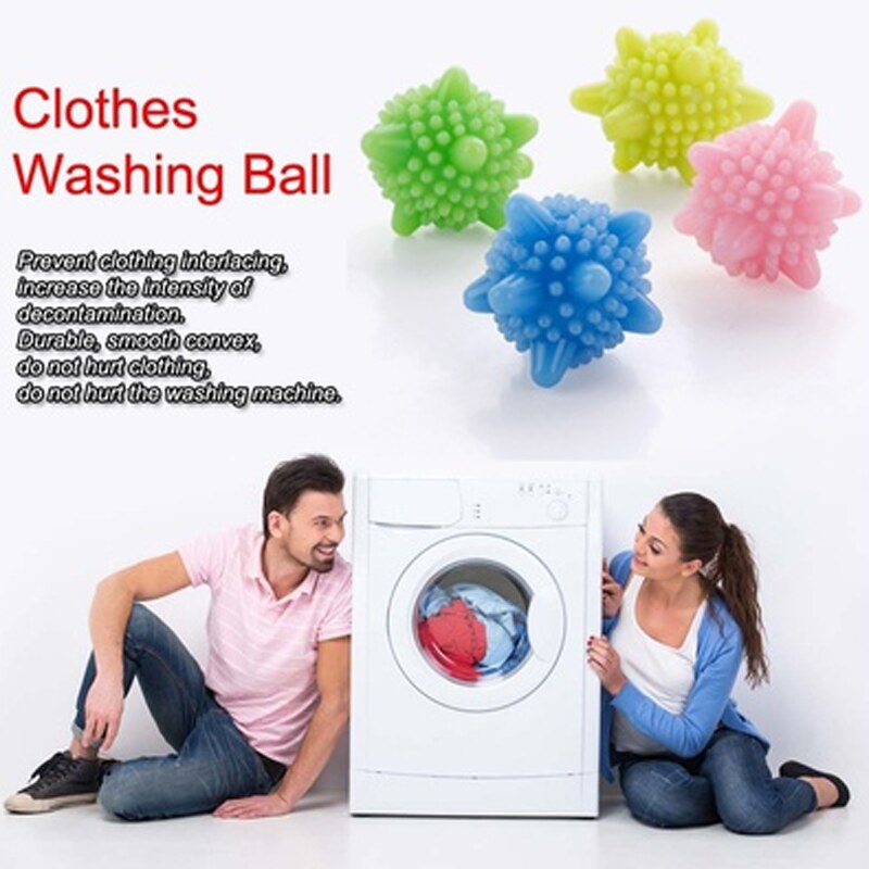 Suavizante de bolas para la lavadora, sin suavizante de Ropa Química, tela Eco Ball