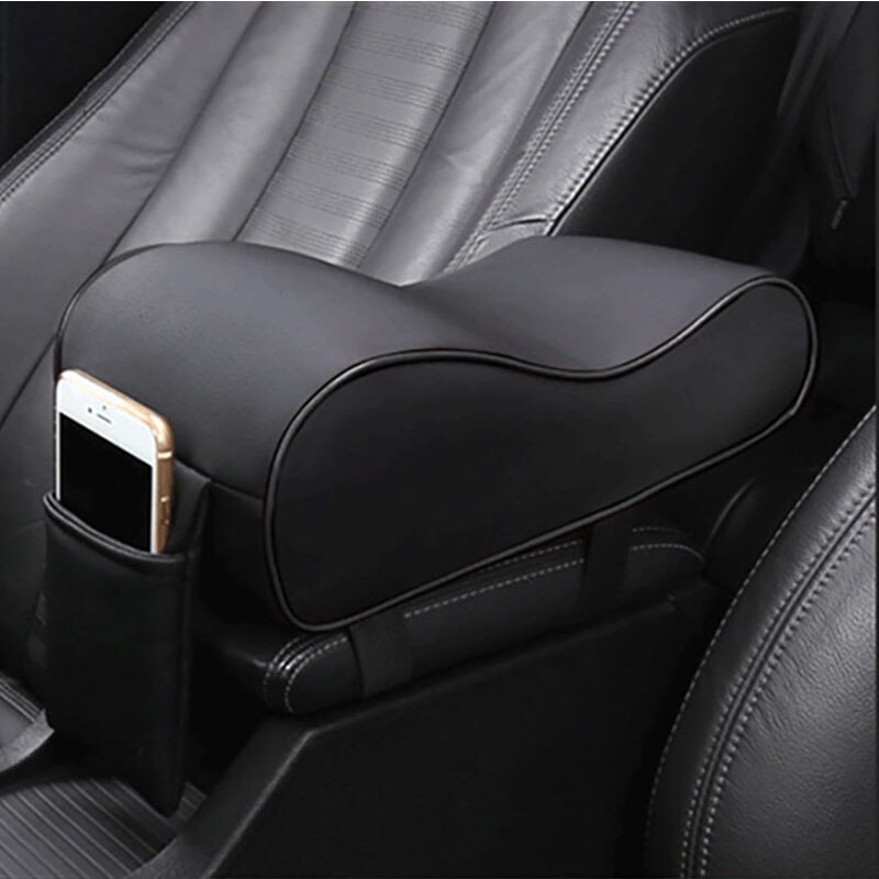 Accoudoir Central de voiture en cuir, pour Fiat 500 500L, 500S, Alfa Romeo 156 Giulietta Mito Spider GT Abarth Palio Stilo: Black