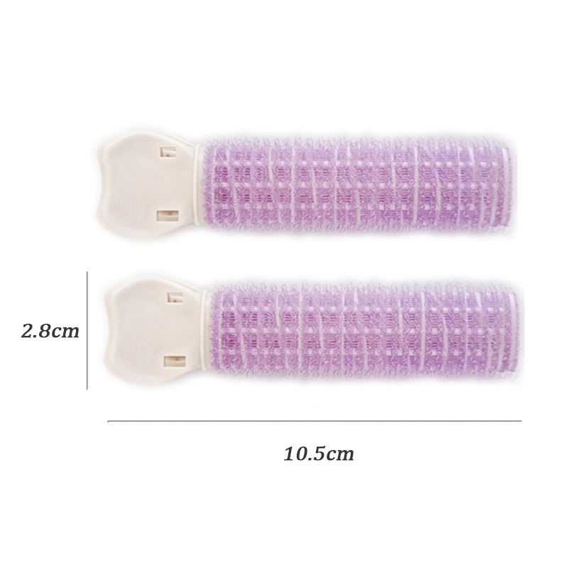 2pcs Hair Curly Clip Hair Root Fluffy Curler Hair Clips Set Hair Self-adhesive Curling Rollers Hairpins Hair Top Styling Tool