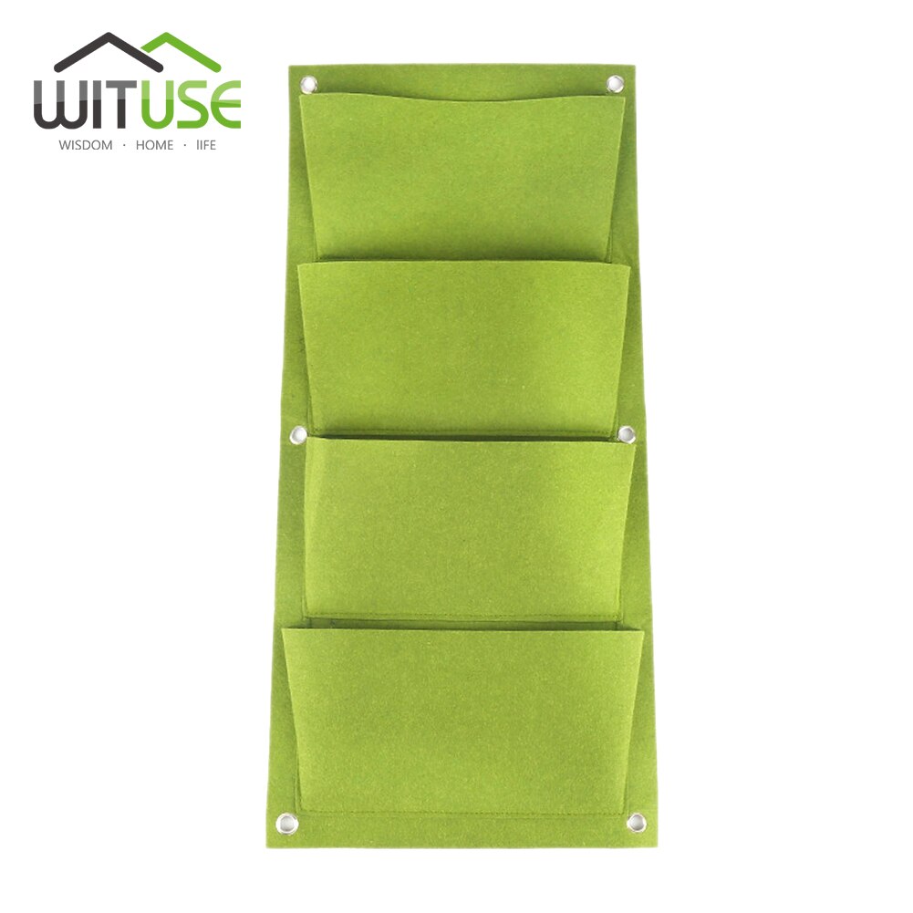 36 72 Pockets Planting Bags Pot Black Hanging Vertical Wall Garden Planter Flower Home Indoor Outdoor Balcony Gardening pocket: EQF290