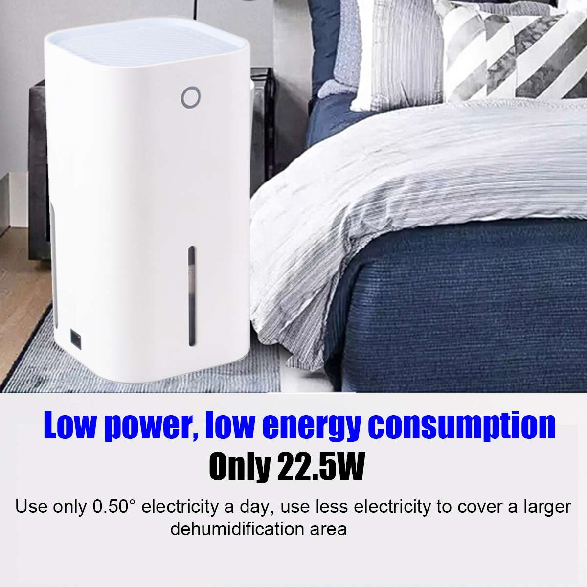 850ML Mini Dehumidifier Smart Moisture Absorber Household Dehumidifier Basement Moisture Absorber Mute Power saving 100-240V