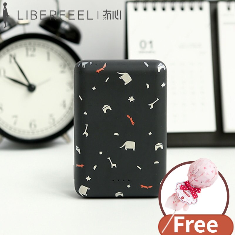 Liberfeel mini-powerbank, 10000 mah, hohe kapazität, zwei usb-ausgänge, tragbar, für iphone 13 , smartphone-zubehör