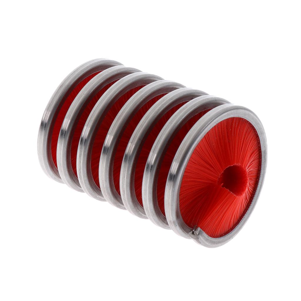 Lina wspinaczkowa szczotka robić czyszczenia szczotki, długość: ok. 6 Cm, czerwony