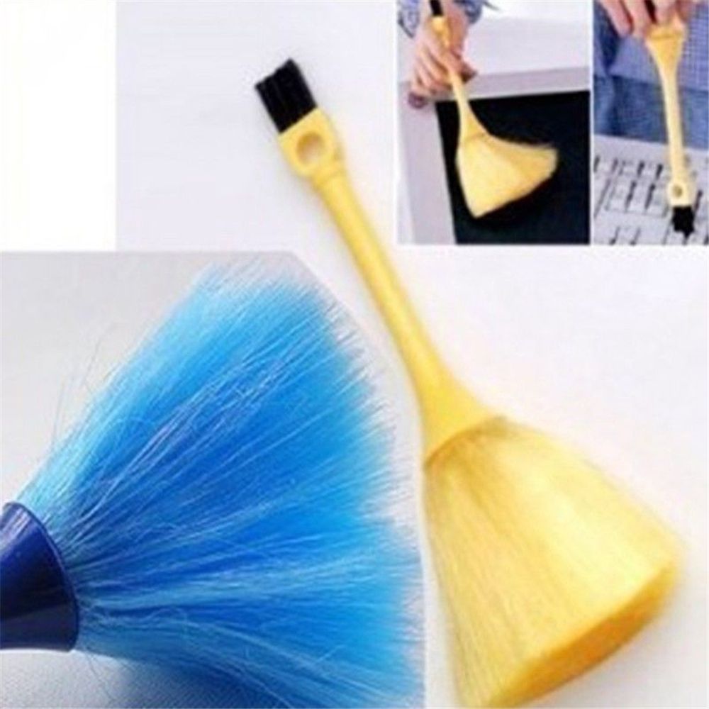 Computer Keyboard Dust Brush Dusting Brush Mini Duster Remover Cleaning Product Supplie Home Office Cleaner