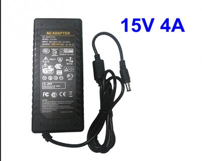 15V Switching Power Supply AC DC Adapter 15V 3A 4A 5A 6A 8A 45W 60W 75W 90W 120W LED Speaker Sound Audio Power Charger: Red