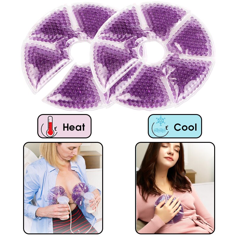 Enkele Dubbele Elektrische Baby Melk Borst Pompen Usb Krachtige Zuigkracht Tepel Pomp Met Fles Koude Warmte Pad Borstvoeding Gereedschap