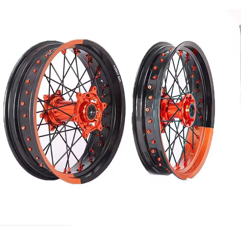 10Pcs/Set 10" 12" 14" 16" 17" 19" Front Or Rear Rim Hub Wheel Spoke For XR CRF BBR Dirt Pit Bike M3