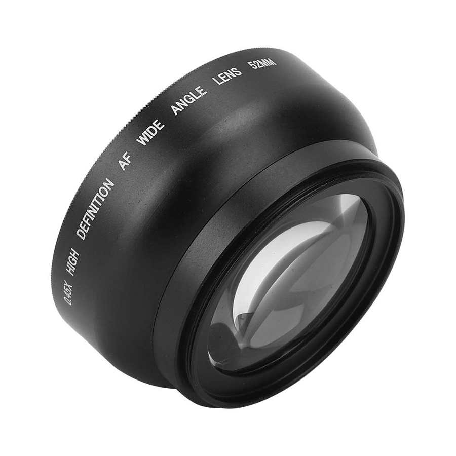 JSR‑ 1154 52MM 0 45X lente Macro gran angular avanzada adecuada para todas las lentes de cámara de 52MM de diámetro