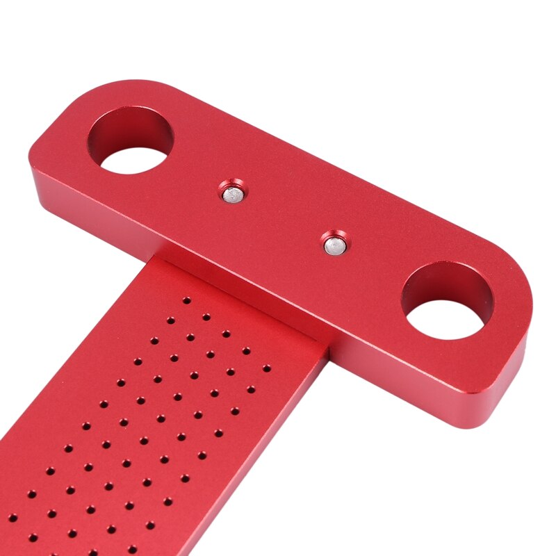 Precyzyjne narzędzia robić obróbki drewna t-kwadrat skryba zatrzymać aluminium