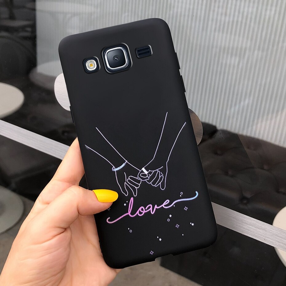 Soft Candy Cover Silicone Phone Case For Fundas Samsung Galaxy J3 GalaxyJ3 J 3 6 J320 J320F J320H J320FN SM-J320F Case: Lavender