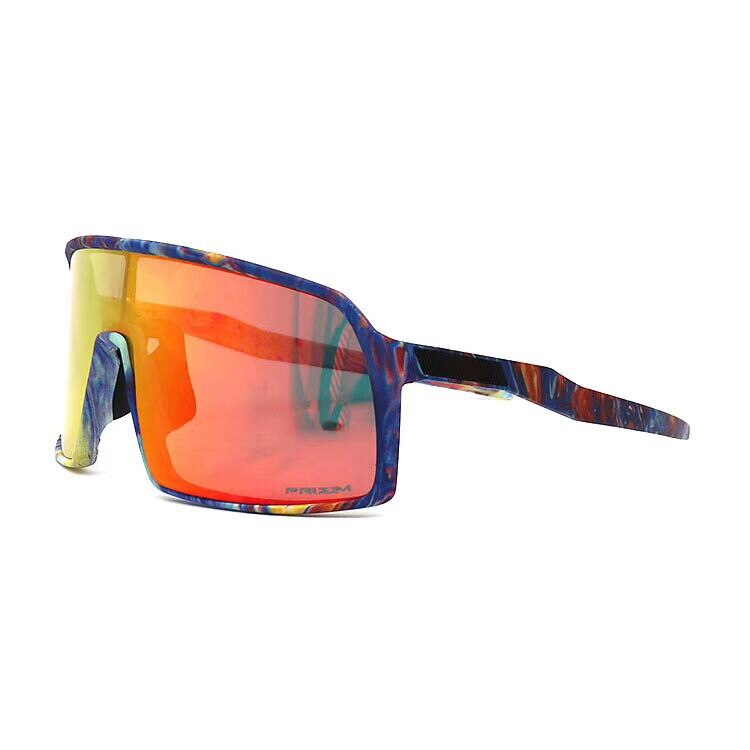 Sport Polarisierte Sutro Radfahren Brille Radfahren Brille Männer Frauen bike Gläser UV400 Radfahren sonnenbrille 3 Objektiv: flowerRed