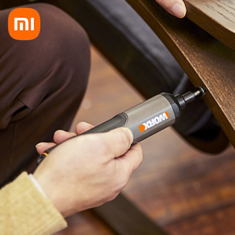 Xiaomi – Mini tournevis électrique Worx 4V, WX240, intelligent, sans fil, poignée Rechargeable USB, 26 bits, perceuse