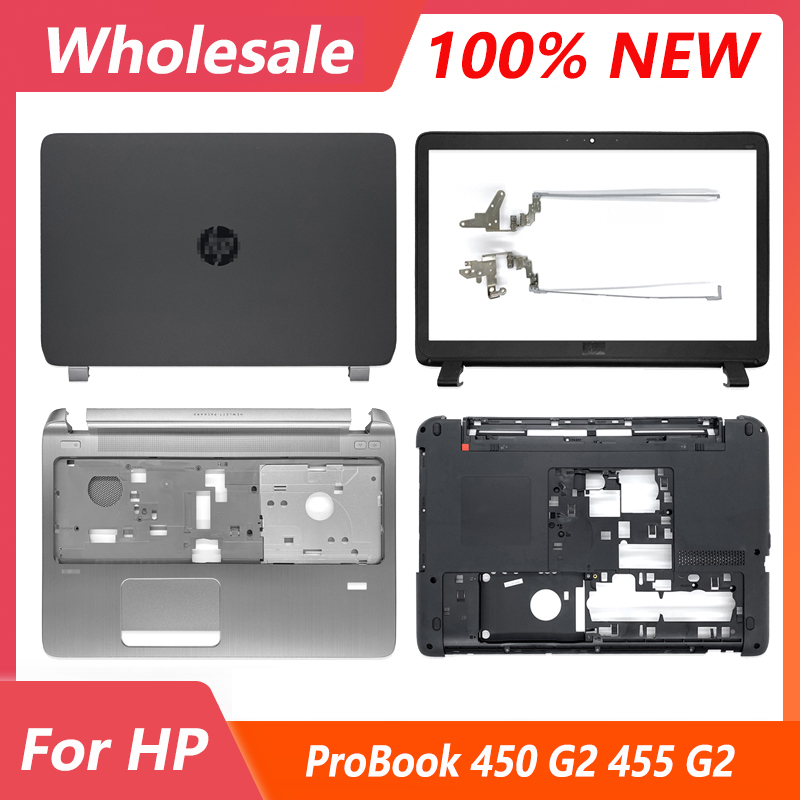 Top Back Cover For HP Probook 450 G2 455 G2 LCD Back Cover/Front Bezel/Hinges/Palmrest/Bottom Case Top Caes 768123-001 Black