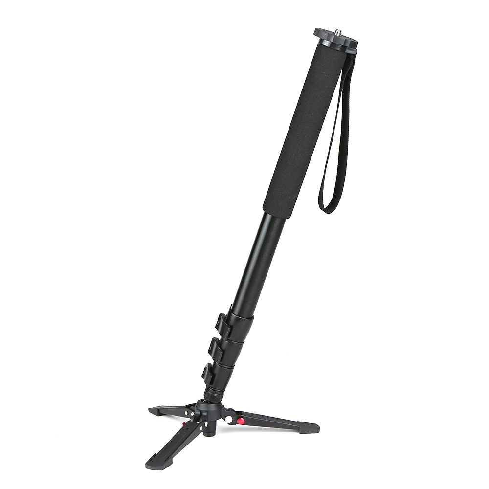 Multifunctionele Fotografie Camera Monopod Aluminium camera statief met Afneembare Statief Stand Base statief accessoires