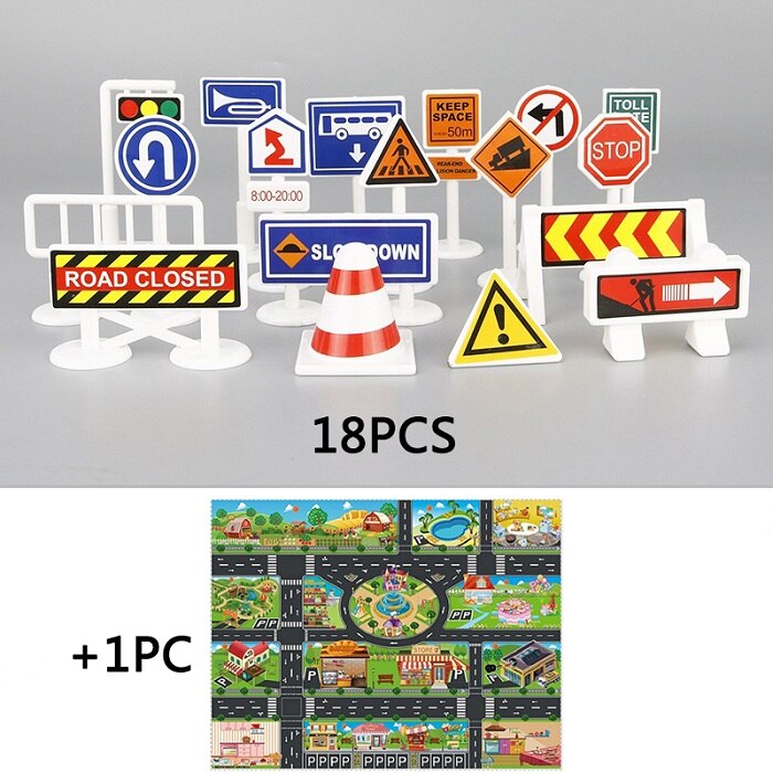 Teppich Stadt Straße Szene Verkehrs Autobahn Karte Spielen Baby Spielen matt Pädagogisches Spielzeug Für freundlicher Fitnessraum Spiele für freundlicher: A
