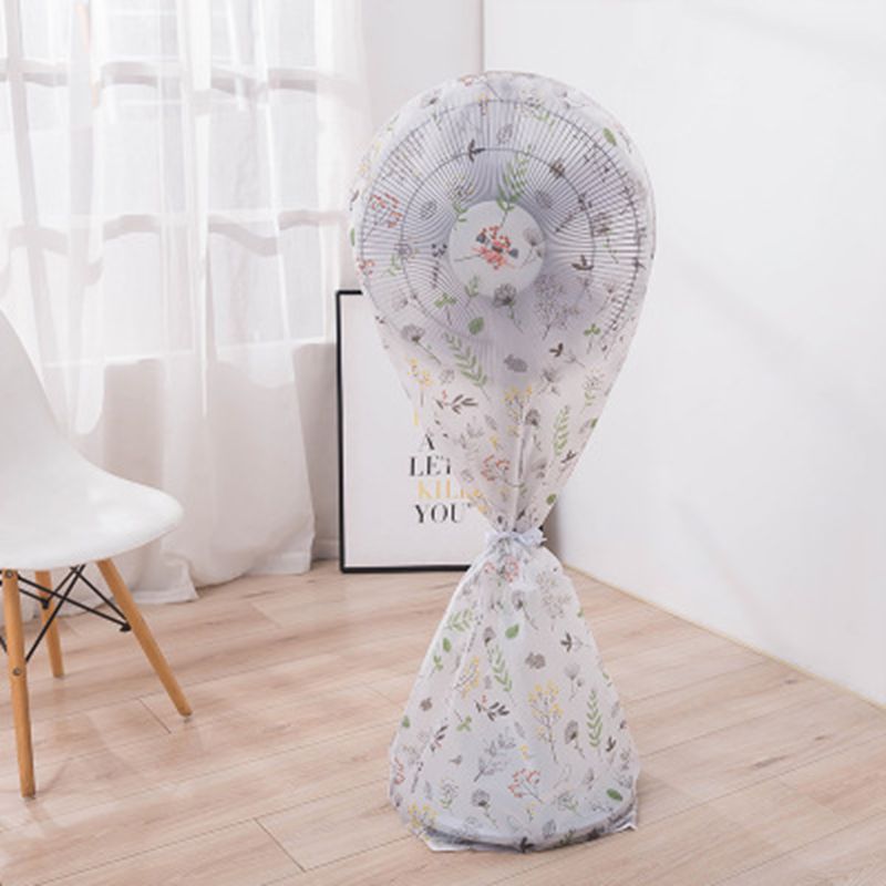 Fan dust cover household floor-standing electric fan cover three-dimensional fan protection cover round all-inclusive dustproof