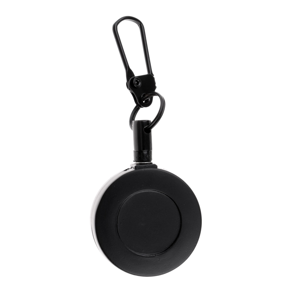 Key Chain Fly Fishing Zinger 50cm Retractor Steel Rope Cord Carabiner Clip Fly Tying Tools