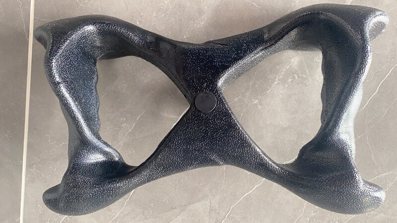 Fitness Ergonomic Hand Grip DIY Pulley Cable Attachments Handles Lat Pull Down Rowing Bar Biceps Triceps Back Blaster T-Bar: B