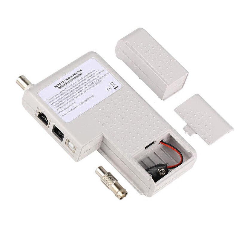 Multifunctionele Netwerk Tester Vier-In-een Kabel Detectie Tool Bnc + RJ11 + RJ45 + Usb Pairing Apparaat