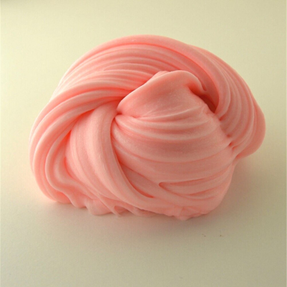 Colorful Sludge Cotton Mud to Release Clay Toy DIY Slime Clay Fluffy Floam Slime Scented Stress Relief No Borax Kids Toy: pink