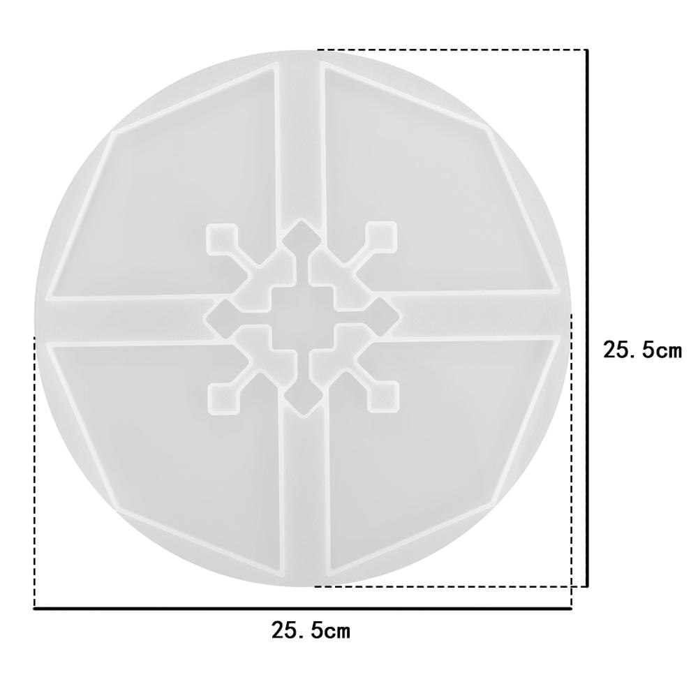 Sottobicchiere del Silicone Stampi Gioielli In Resina UV Epossidica Premuto Fiore Irregolare di Figura Copertura Stampi Per Strumenti di Creazione di Gioielli FAI DA TE: Radura