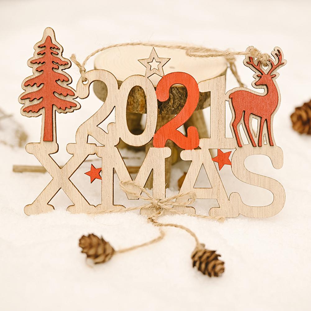 Vrolijk Kerstfeest Borden Houten Deur Opknoping Hanger Ornamenten Indoor Outdoor Muur Boards Voor Feestdagen Muur Deur Decoraties