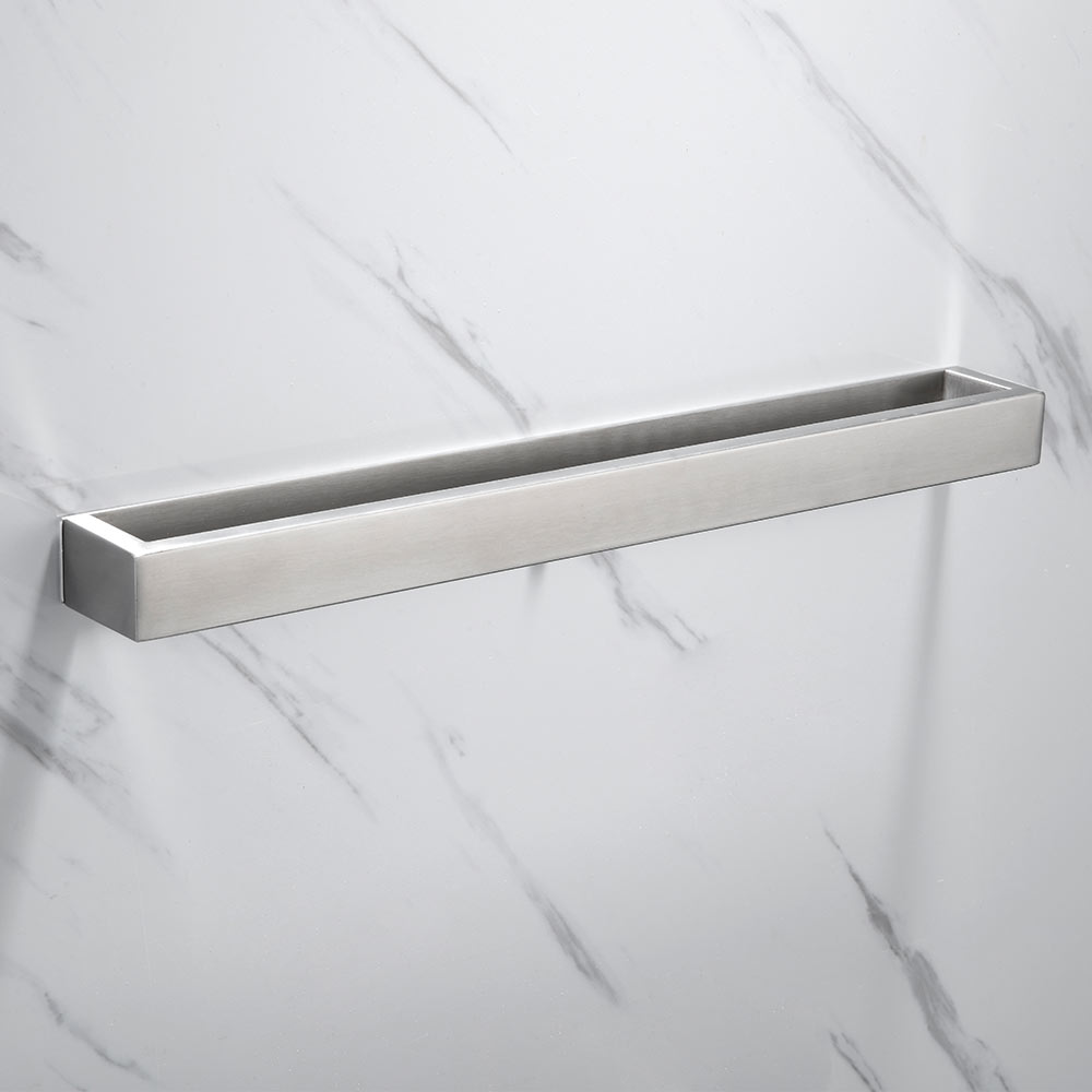 40cm Badezimmer Edelstahl Handtuch Gestell Waschlappen Waschlappen Halfter Selbst-Klebstoff Hause Küche Liefert