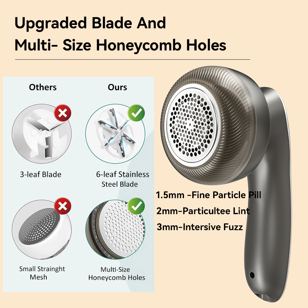 Éliminateur de peluches électrique à affichage numérique, rasoir à granulés aste, dissolvant IkPortable, vêtements et cheveux pelucheux, tissu