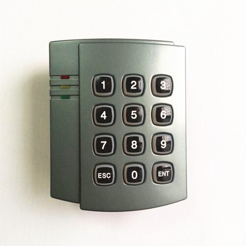 Weatherproof EM ProximitYy keypad 125KHz WG26/34 RFID Access Control Card Reader