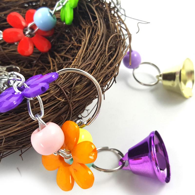 zwierzę domowe ptasie gniazdo hamak huśtawka wiszące gryzaki papuga papuga długoogonowa papużka falista Cockatiel #20