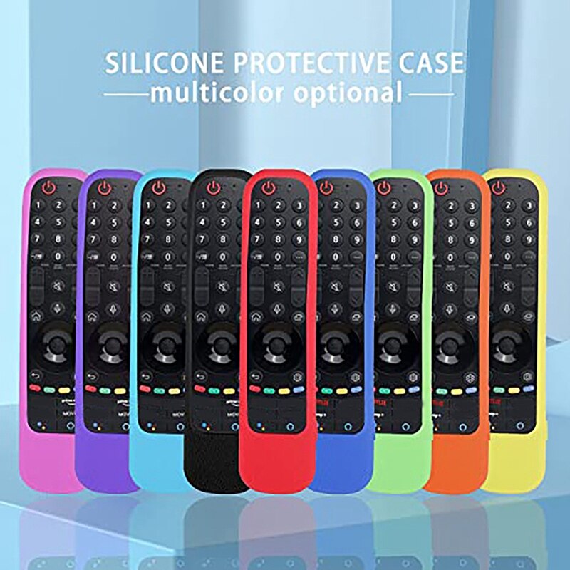 Afstandsbediening Beschermhoes Voor Lg AN-MR21 MR21GC MR21GA Tv Afstandsbediening Siliconen Beschermhoes Met Lanyard